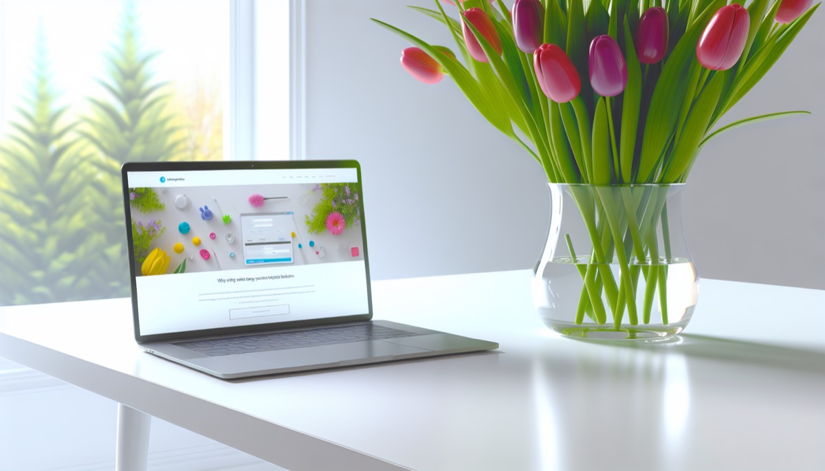 Ordinateur portable avec un outil de développement web ouvert