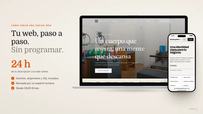 Cómo crear una página web paso a paso