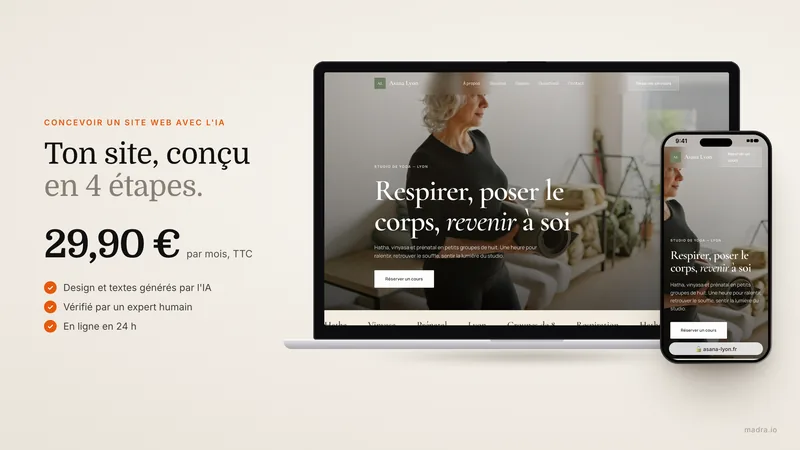 Concevoir un site web avec l'IA : le design assisté par intelligence artificielle