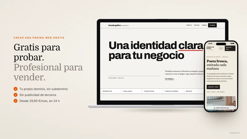Crear una página web gratis