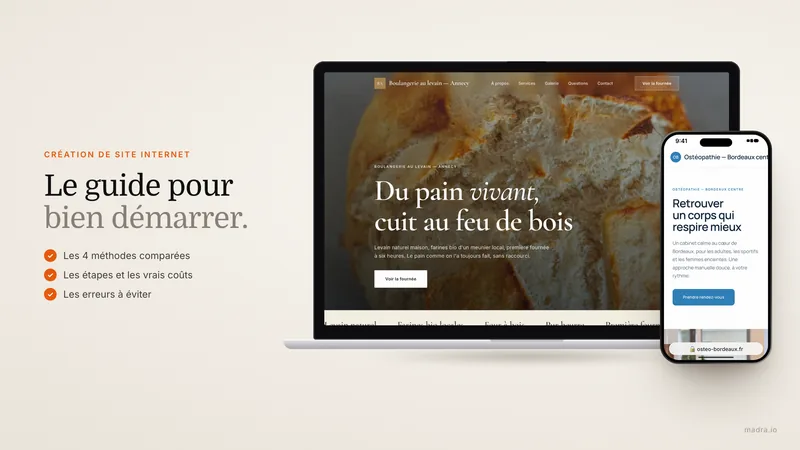 Création de site internet : panorama des méthodes et des étapes