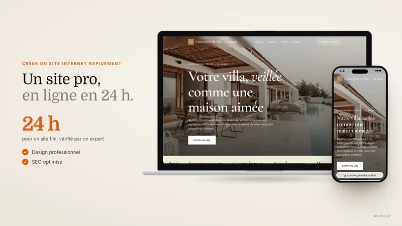 Créer un site internet rapidement